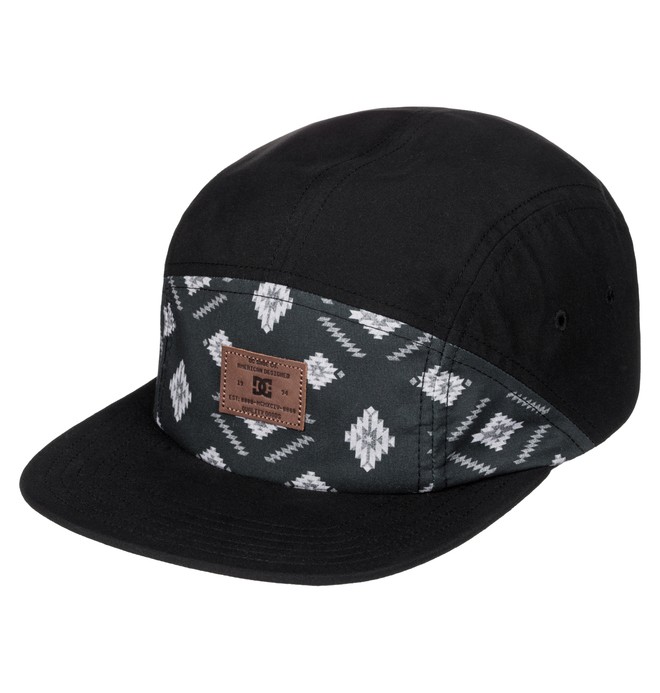 dcshoes, Men's Farber Camper Cap, BLACK ETHNIC PRINT (kvj5) 0 Men's Farber Camper Cap ADYHA03359 DC Shoes