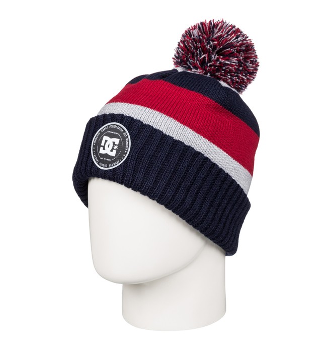 dcshoes, Harson Pom - Bonnet à Pompon, BLUE IRIS (btl0) 0 Harson Pom - Bonnet à Pompon ADYHA03405 DC Shoes