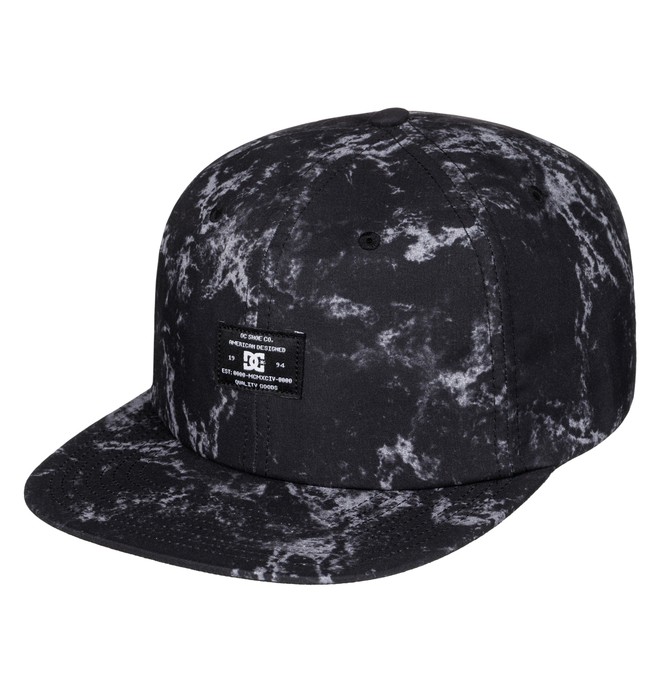 dcshoes, Filth - Snapback Cap, BLACK STORM JACQUARD (kvj1) 0 Filth - Snapback Cap ADYHA03419 DC Shoes