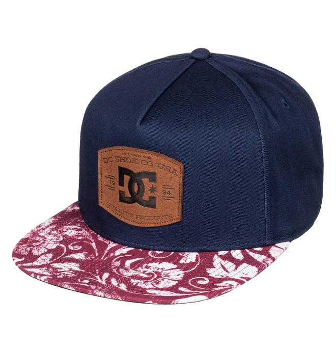 dcshoes, Men's Regal Snapback Hat, DARK INDIGO (byj0) 0 Men's Regal Snapback Hat ADYHA03436 DC Shoes