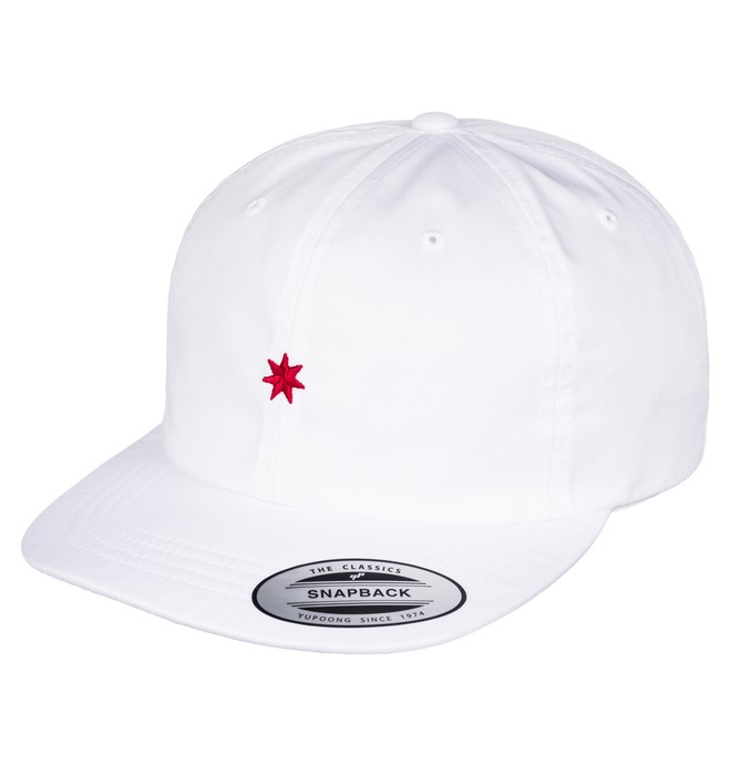 dcshoes, Men's Skate Deconstructed Strapback Hat, WHITE (wbn0) 0 Men's Skate Deconstructed Strapback Hat ADYHA03441 DC Shoes