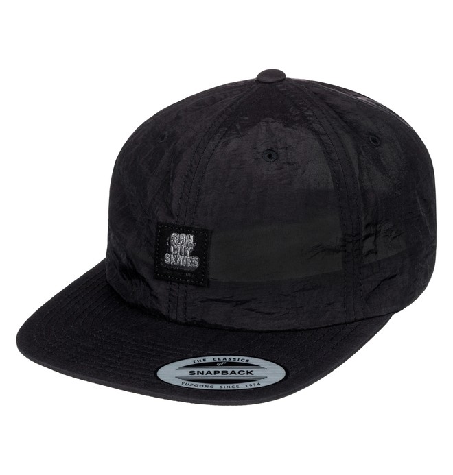 dcshoes, Men's Slam City Skates Snapback Hat, BLACK (kvj0) 0 Men's Slam City Skates Snapback Hat ADYHA03458 DC Shoes