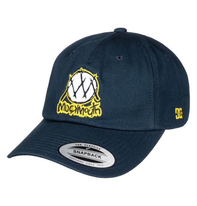 MMXDC CAP ADYHA03467 0 Men's Muckmouth X DC Baseball Hat ADYHA03467 DC Shoes