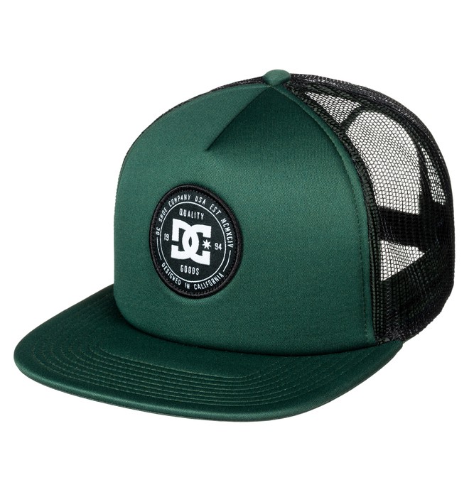 dcshoes, Harlenson - Trucker Cap, SYCAMORE (sa1) 0 Harlenson - Trucker Cap Grün ADYHA03472 DC Shoes