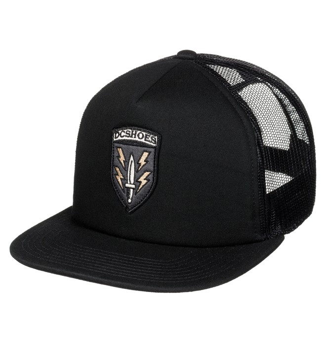 dcshoes, Surplus - Gorra Tipo Trucker, BLACK (kvj0) 0 Surplus - Gorra Tipo Trucker Negro ADYHA03473 DC Shoes