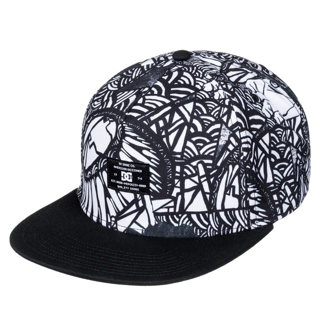 dcshoes, Darbotz Collab - Snapback Cap, BLACK (kvj0) 0 Darbotz Collab - Snapback Cap Schwarz ADYHA03486 DC Shoes
