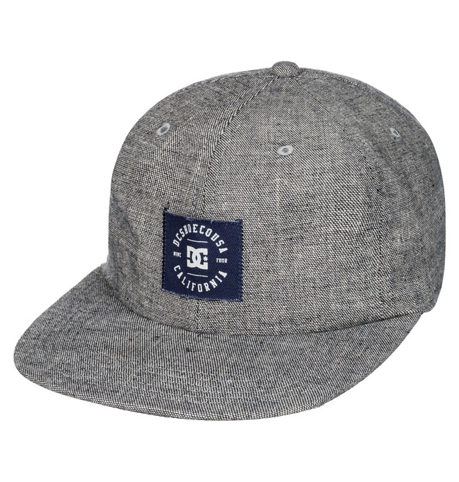 dcshoes, Men's Melties Snapback Hat, GREY HEATHER (knfh) 0 Men's Melties Snapback Hat ADYHA03511 DC Shoes