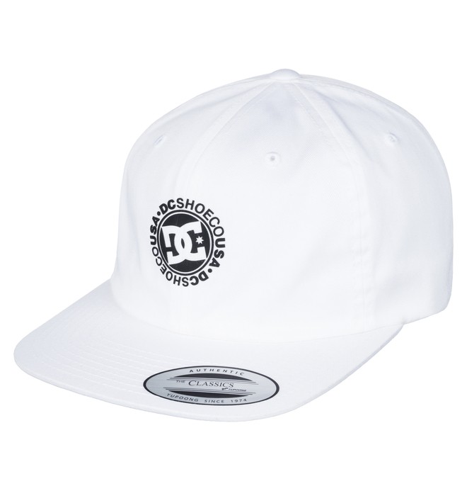 dcshoes, Core Twill Dad - Casquette 6 panel, SNOW WHITE (wbb0) 0 Core Twill Dad - Casquette 6 panel Blanc ADYHA03564 DC Shoes