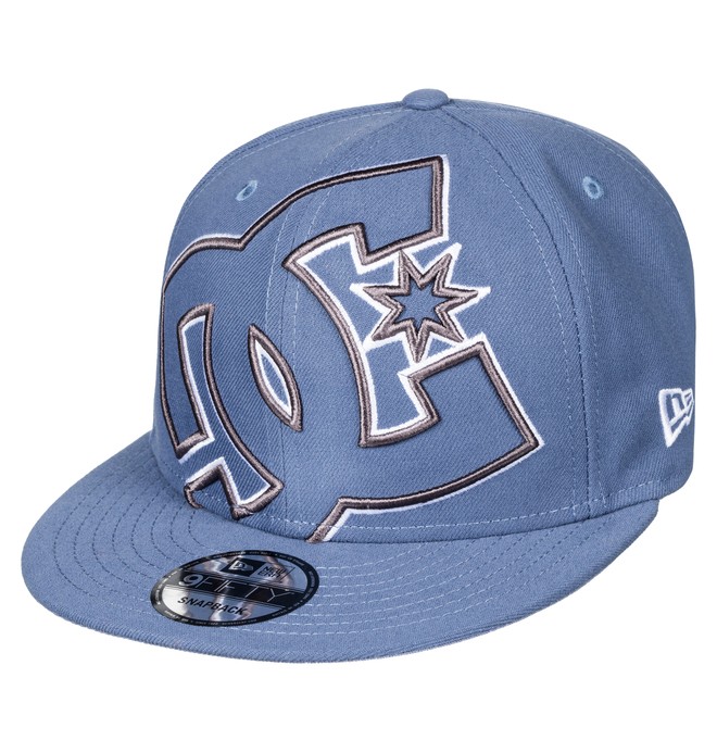 dcshoes, Men's Double Up Snapback Hat, BLUE MIRAGE (bmk0) 0 Men's Double Up Snapback Hat ADYHA03573 DC Shoes