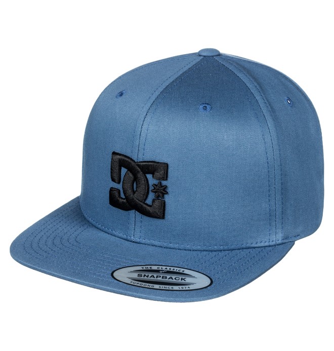 dcshoes, Snappy - Snapback Cap for Men, BLUE MIRAGE (bmk0) 0 Snappy - Snapback Cap for Men Blue ADYHA03575 DC Shoes