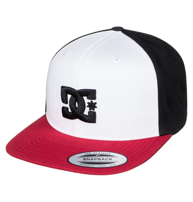 dcshoes, Snappy - Snapback Cap for Men, BLACK/ SNOW WHITE (xkkw) 0 Snappy - Snapback Cap for Men Black ADYHA03575 DC Shoes
