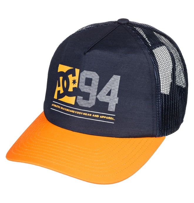 dcshoes, Yorkstiles - Trucker Cap for Men, BLACK IRIS (btl0) 0 Yorkstiles - Trucker Cap for Men Blue ADYHA03629 DC Shoes