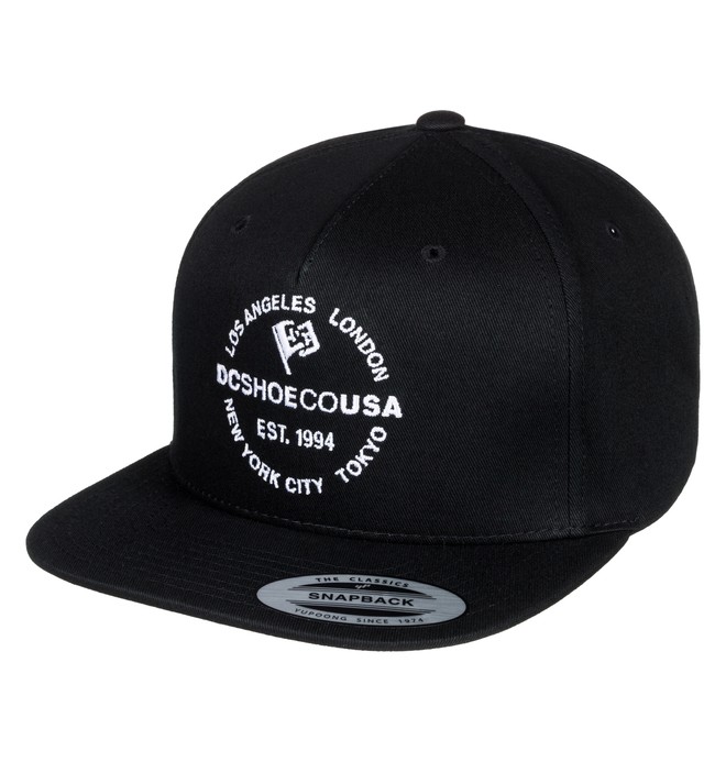 dcshoes, Starlighter Snapback Hat, BLACK (kvj0) 0 Starlighter Snapback Hat Black ADYHA03632 DC Shoes
