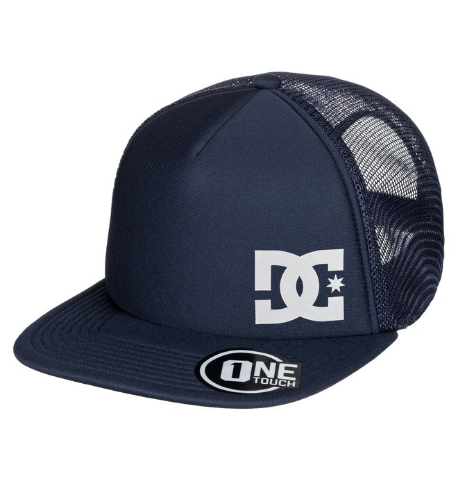 dcshoes, Greeters Trucker Hat, BLACK IRIS (btl0) 0 Greeters Trucker Hat Blue ADYHA03638 DC Shoes