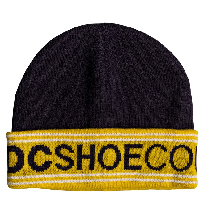 dcshoes, Bean Doggel Cuff Beanie, BLACK IRIS (btl0) 0 Bean Doggel Cuff Beanie Blue ADYHA03731 DC Shoes