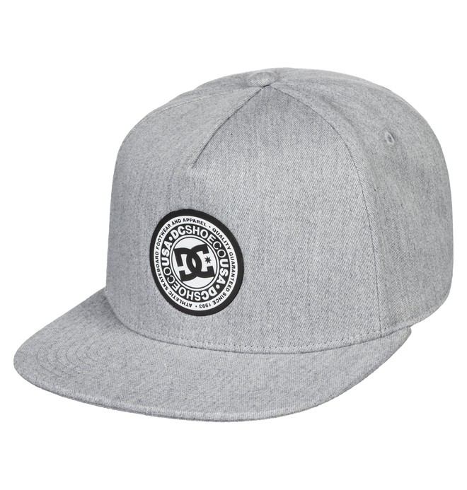 dcshoes, Reynotts Snapback Hat, GREY HEATHER (knfh) 0 Reynotts Snapback Hat Black ADYHA03733 DC Shoes