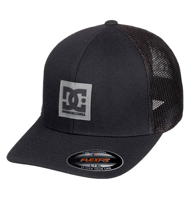dcshoes, Mesher Flexfit® Trucker Hat, BLACK (kvj0) 0 Mesher Flexfit® Trucker Hat Black ADYHA03761 DC Shoes