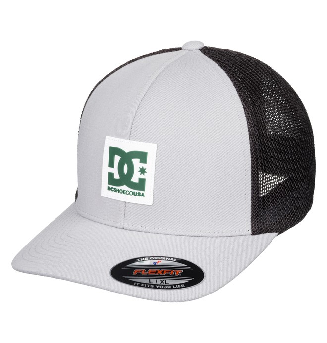 dcshoes, Mesher Flexfit® Trucker Hat, GLACIER GRAY (sey0) 0 Mesher Flexfit® Trucker Hat Grey ADYHA03761 DC Shoes