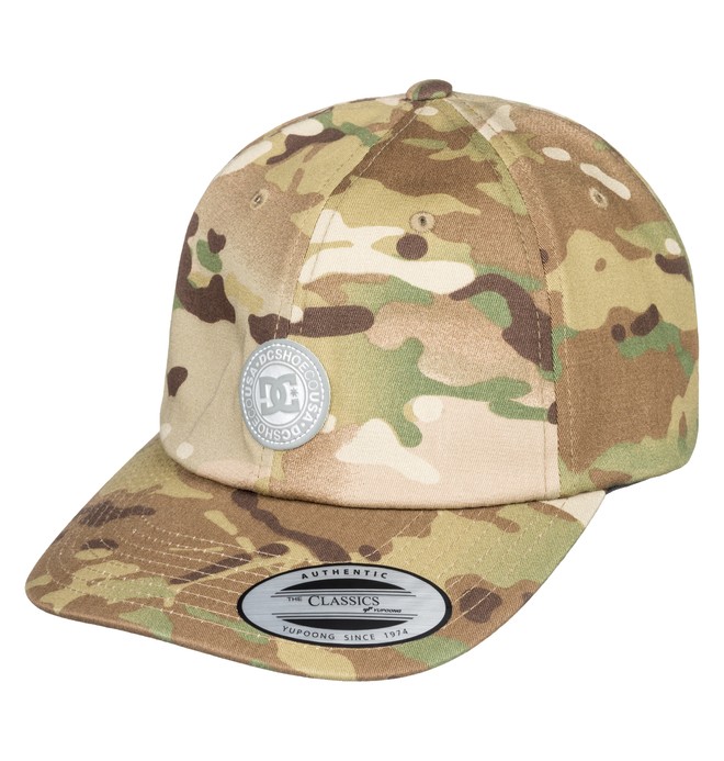 dcshoes, Cam Hipper Baseball Hat, CAMO (gra0) 0 Cam Hipper Baseball Hat Green ADYHA03762 DC Shoes