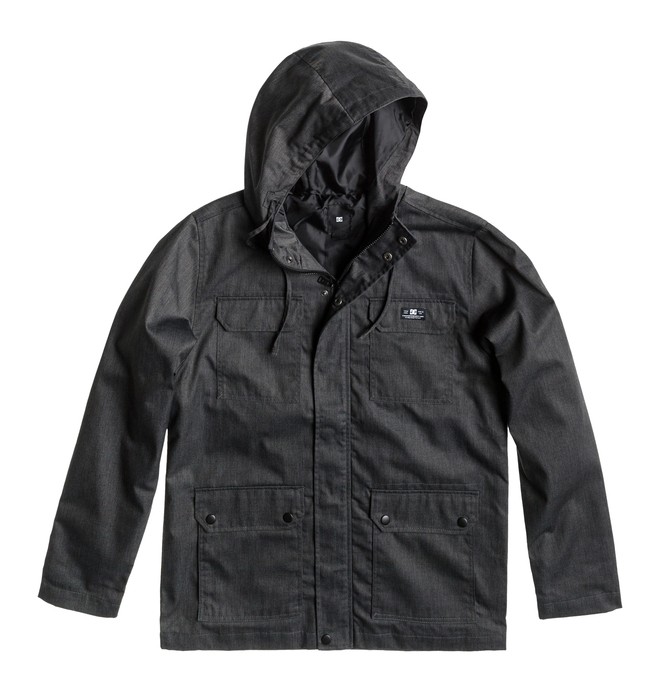 dcshoes, Men's Mastadon Jacket, HEATHER BLACK (kvjh) 0 Men's Mastadon Jacket ADYJK00008 DC Shoes