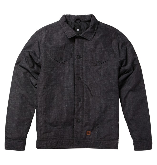 dcshoes, Men's Transmission Jacket, INDIGO DENIM SCAN (brq6) 0 Men's Transmission Jacket ADYJK00009 DC Shoes