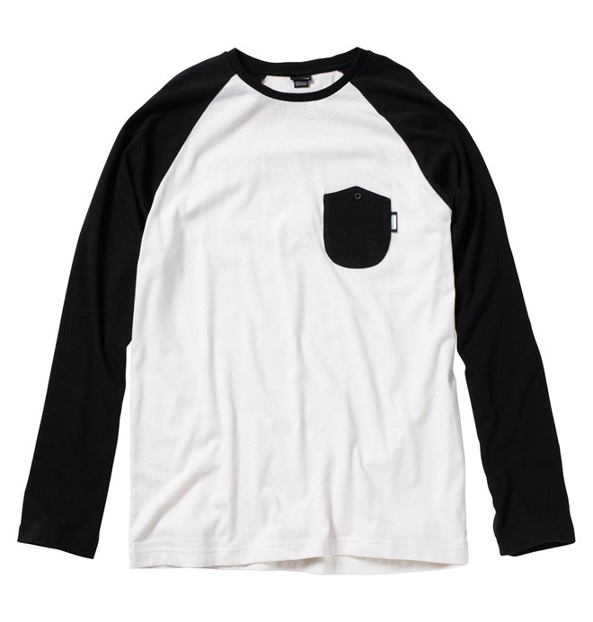 dcshoes, Men's NVRBRKN. Fiedler Raglan, BLACK (blk) 0 Men's NVRBRKN. Fiedler Raglan ADYKT00012 DC Shoes
