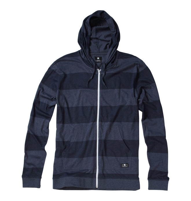 dcshoes, Men's Chomper Full Zip Hoodie, DC NAVY STRIPE (btl3) 0 Men's Chomper Full Zip Hoodie ADYKT00047 DC Shoes