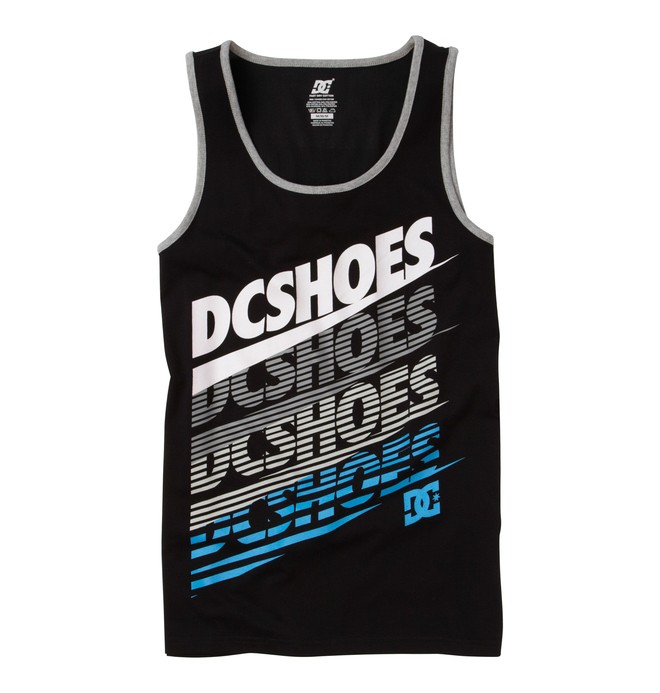 dcshoes, Men's Circuit Training Tank, BLACK (kvj0) 0 Men's Circuit Training Tank ADYKT00071 DC Shoes