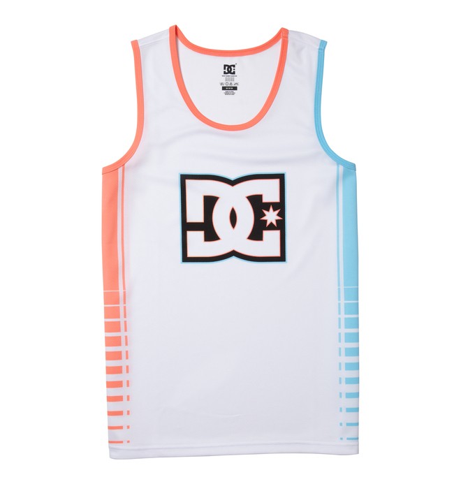 dcshoes, Men's Jeremy McGrath Speed Tank, WHITE (wbn0) 0 Men's Jeremy McGrath Speed Tank ADYKT00146 DC Shoes