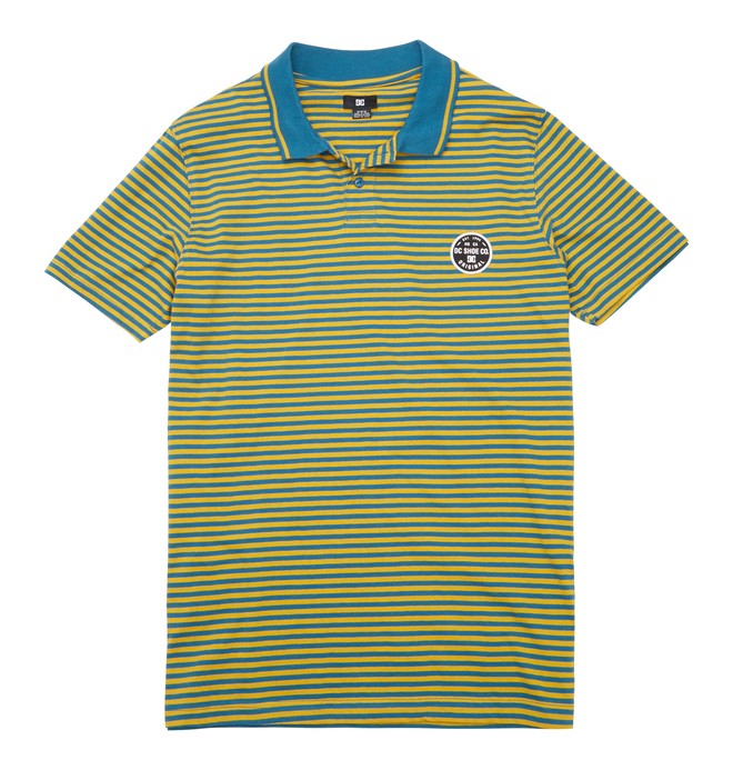 dcshoes, Men's Steel Polo, DEEP BLUE STRIPE (bsg3) 0 Men's Steel Polo ADYKT00188 DC Shoes