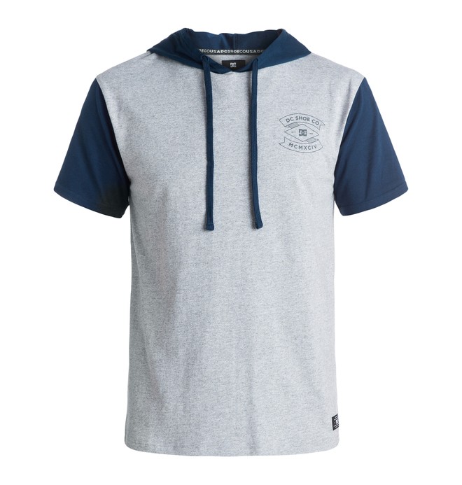 dcshoes, Men's Majority Hooded Tee, HEATHER GREY (knfh) 0 Men's Majority Hooded Tee ADYKT03092 DC Shoes