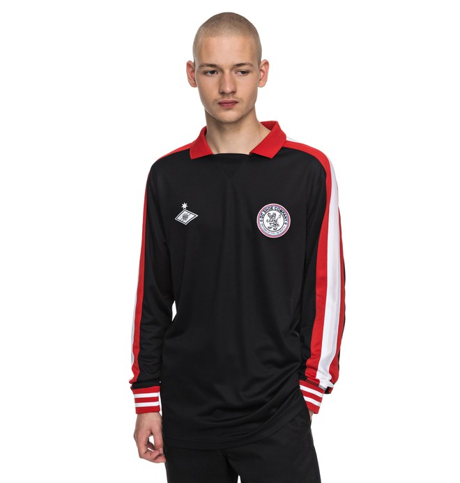 dcshoes, Tiago Jersey - Maillot de foot à manches longues, BLACK (kvj0) 0 Tiago Jersey - Maillot de foot à manches longues ADYKT03107 DC Shoes