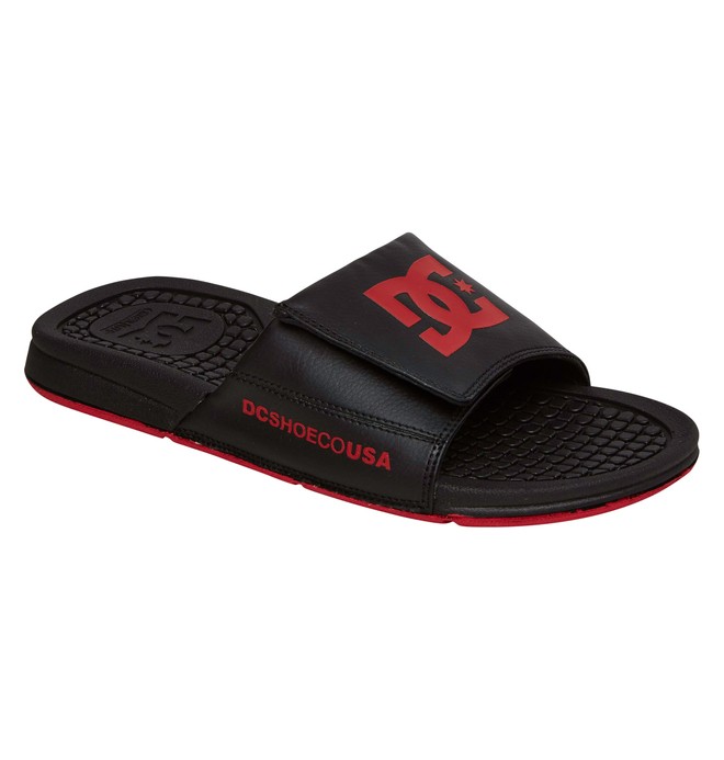 dcshoes, Drifter, BLACK/ATHLETIC RED (bah) 0 Drifter ADYL100003 DC Shoes