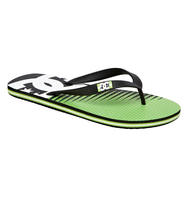 dcshoes, Men's Spray Carnivor Sandal, BLACK/GREEN (bgn) 0 Men's Spray Carnivor Sandal ADYL100004 DC Shoes