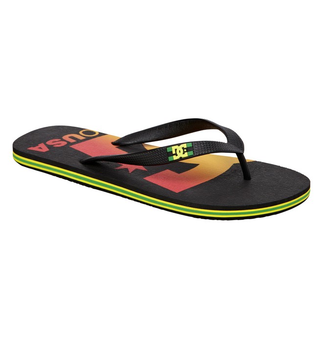 dcshoes, Spray Logo, RASTA GRADIENT (9rg) 0 Spray Logo ADYL100006 DC Shoes