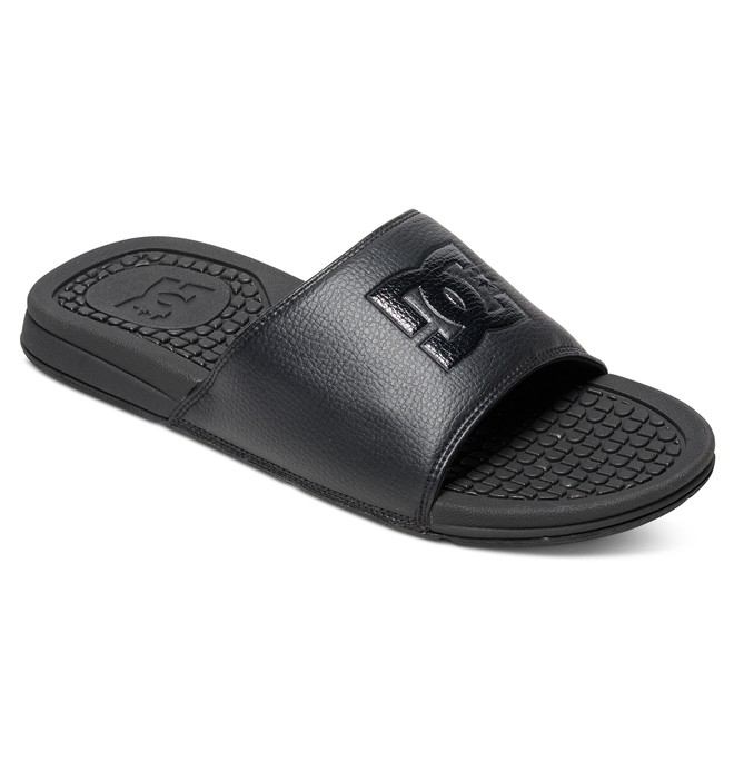 dcshoes, Bolsa Sliders, BLACK/BLACK/BLACK (3bk) 0 Bolsa Sliders Black ADYL100026 DC Shoes