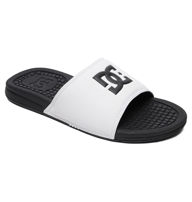 dcshoes, Bolsa Sliders, WHITE/BLACK (wbk) 0 Bolsa Sliders White ADYL100026 DC Shoes