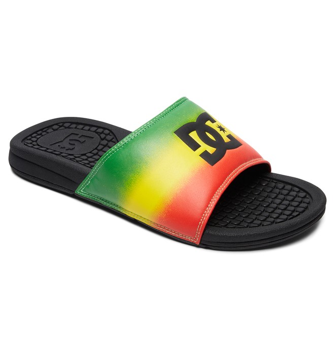 dcshoes, Bolsa SP - Sandalias Slider, RASTA (9ra) 0 Bolsa SP - Sandalias Slider Naranja ADYL100032 DC Shoes