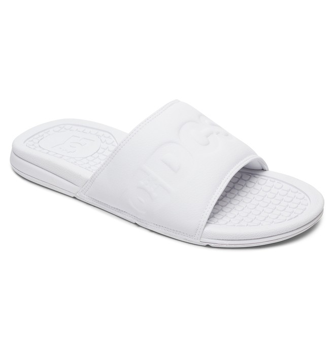 dcshoes, Bolsa SE - Slider Sandals, WHITE/WHITE (ww0) 0 Bolsa SE - Slider Sandals White ADYL100042 DC Shoes