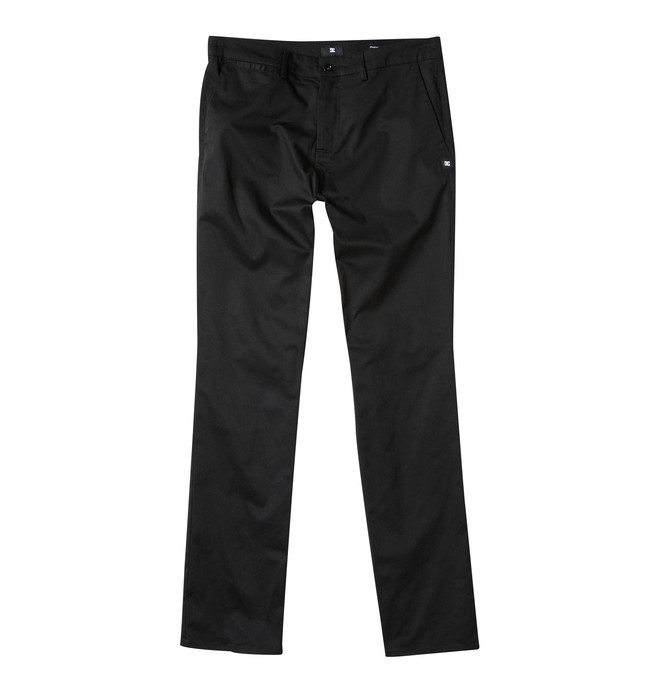 dcshoes, Dc Worker Straight Pant, BLACK (blk) 0 Dc Worker Straight Pant ADYNP00001 DC Shoes