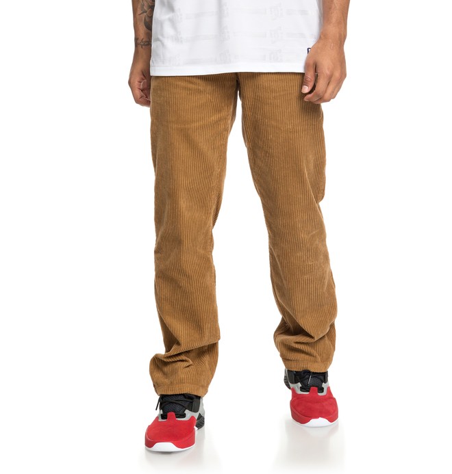 dcshoes, Cord Corduroy Pants, DC WHEAT (nnw0) 0 Cord Corduroy Pants Orange ADYNP03043 DC Shoes