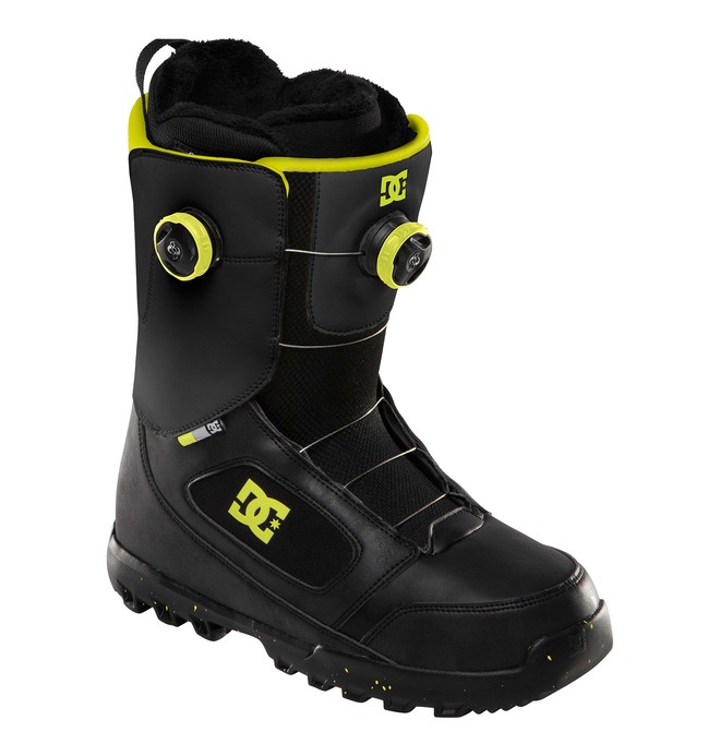 dcshoes, Men's Control Snow Boots, BLACK/YELLOW (bky) 0 Men's Control Snow Boots ADYO100001 DC Shoes