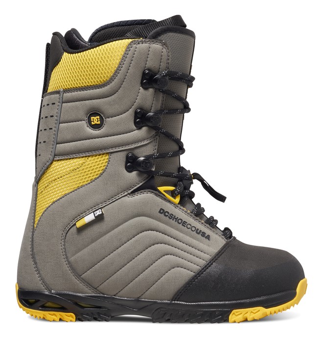 dcshoes, Men's Scendent Snowboard Boots, GREY/YELLOW (gy1) 0 Men's Scendent Snowboard Boots ADYO200033 DC Shoes