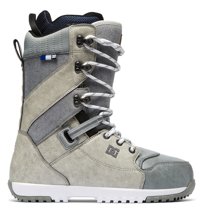 dcshoes, Mutiny Lace-Up Snowboard Boots, SILVER BIRCH (wej0) 0 Mutiny Lace-Up Snowboard Boots White ADYO200037 DC Shoes
