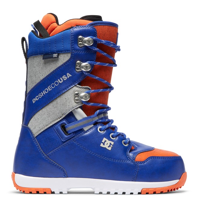dcshoes, Mutiny Lace-Up Snowboard Boots, SURF SILVER RED (xsbr) 0 Mutiny Lace-Up Snowboard Boots Grey ADYO200037 DC Shoes