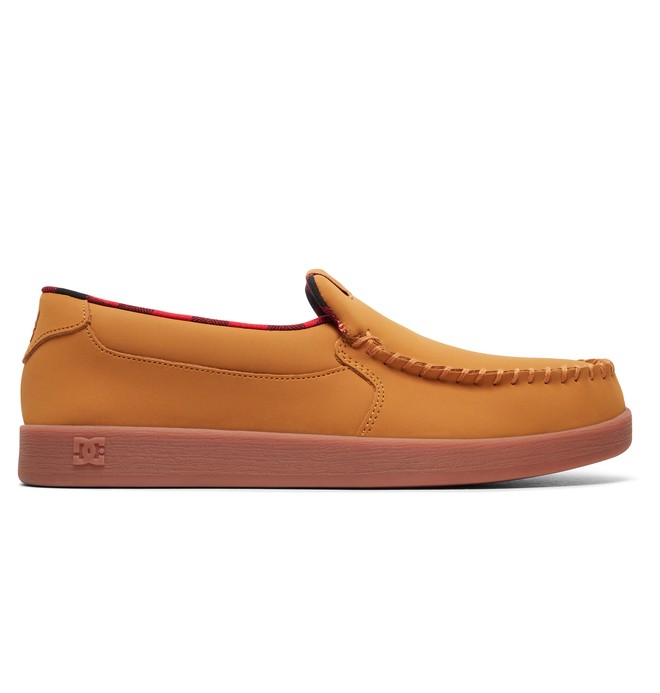 dcshoes, Men's Villain SE Slip On Shoes, WHEAT/BLACK/DK CHOCOLATE (tbk) 0 Men's Villain SE Slip On Shoes ADYS100012 DC Shoes