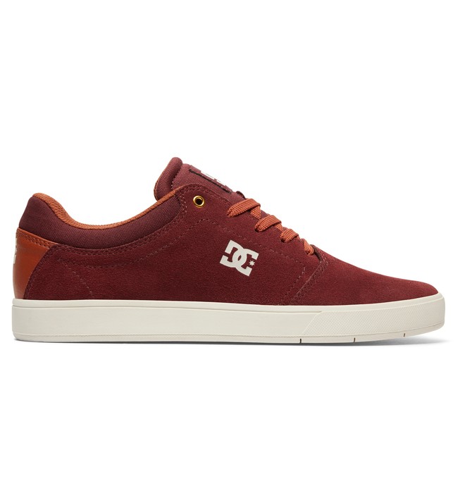 dcshoes, Crisis - Schuhe für Männer, BURGUNDY/TAN (bt3) 0 Crisis - Schuhe für Männer Rot ADYS100029 DC Shoes