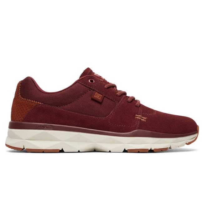 dcshoes, Player SE - Shoes, BURGUNDY/TAN (bt3) 0 Player SE - Shoes Red ADYS100113 DC Shoes