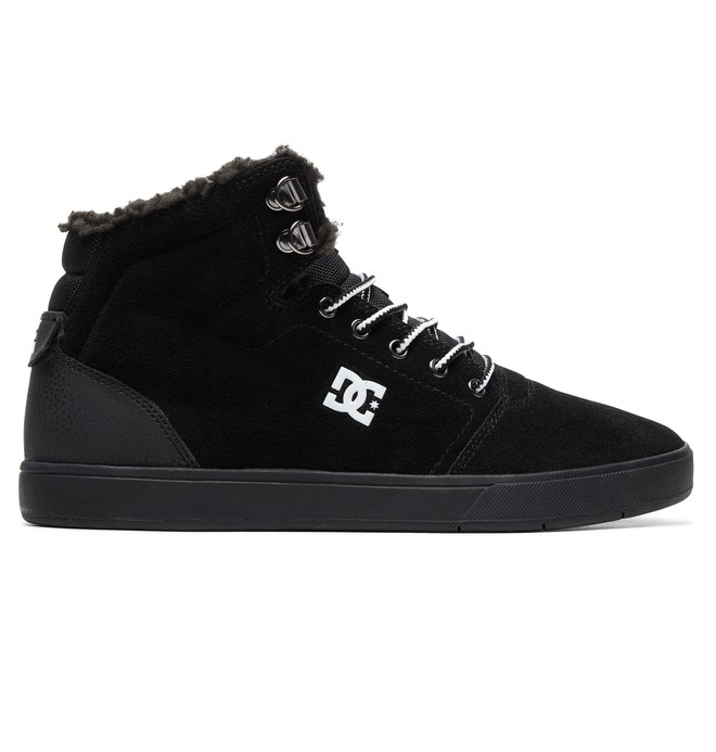 dcshoes, Crisis WNT - Chaussures montantes pour Homme, BLACK/WHITE/BLACK (bwb) 0 Crisis WNT - Chaussures montantes pour Homme Noir ADYS100116 DC Shoes