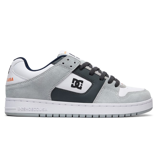 dcshoes, Manteca - Baskets pour Homme, GREY/WHITE (grw) 0 Manteca - Baskets pour Homme Gris ADYS100177 DC Shoes